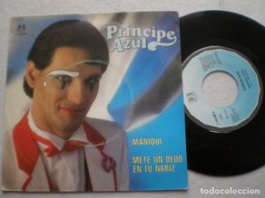 Disques de vinyle: PRINCIPE AZUL - Maniqui +1 - SINGLE BELTER 1983 // BIZARRADA MINIMAL SYNTH POP J. L. LLOBELL